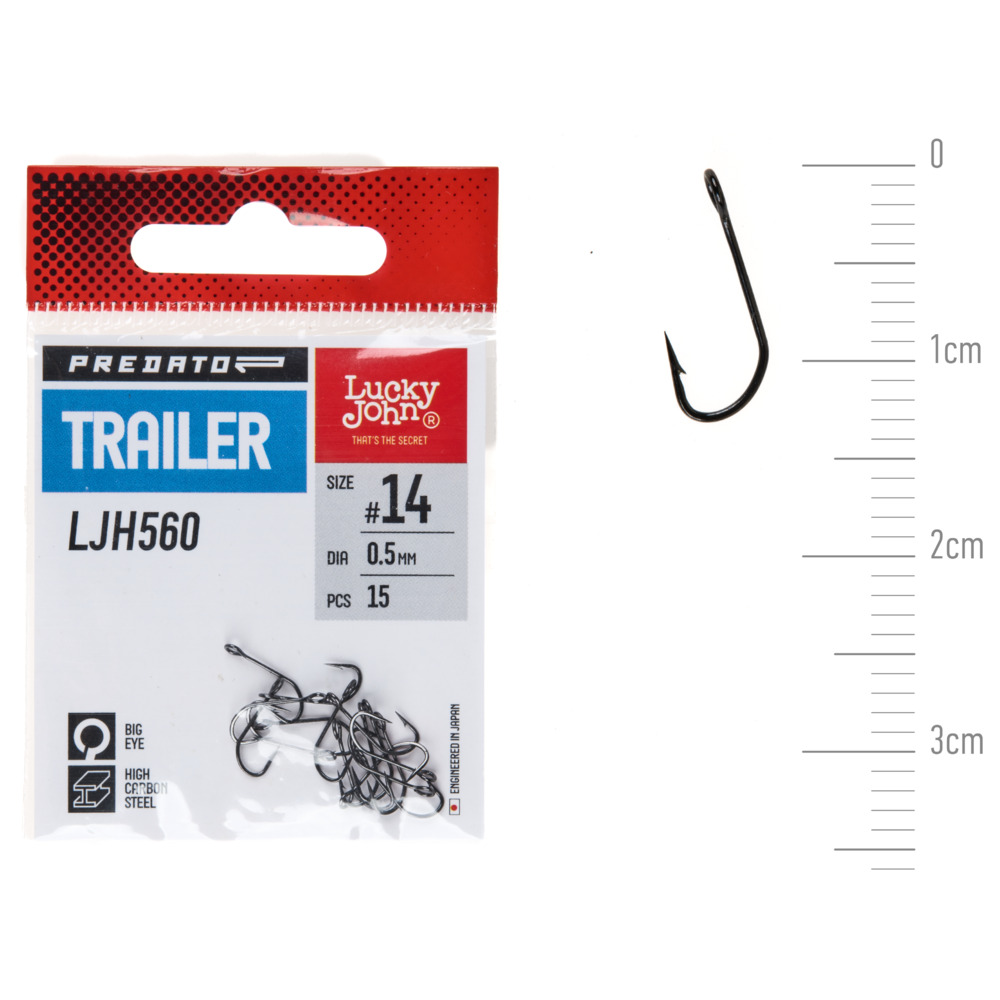 Āķi Lucky John PREDATOR TRAILER LJH560