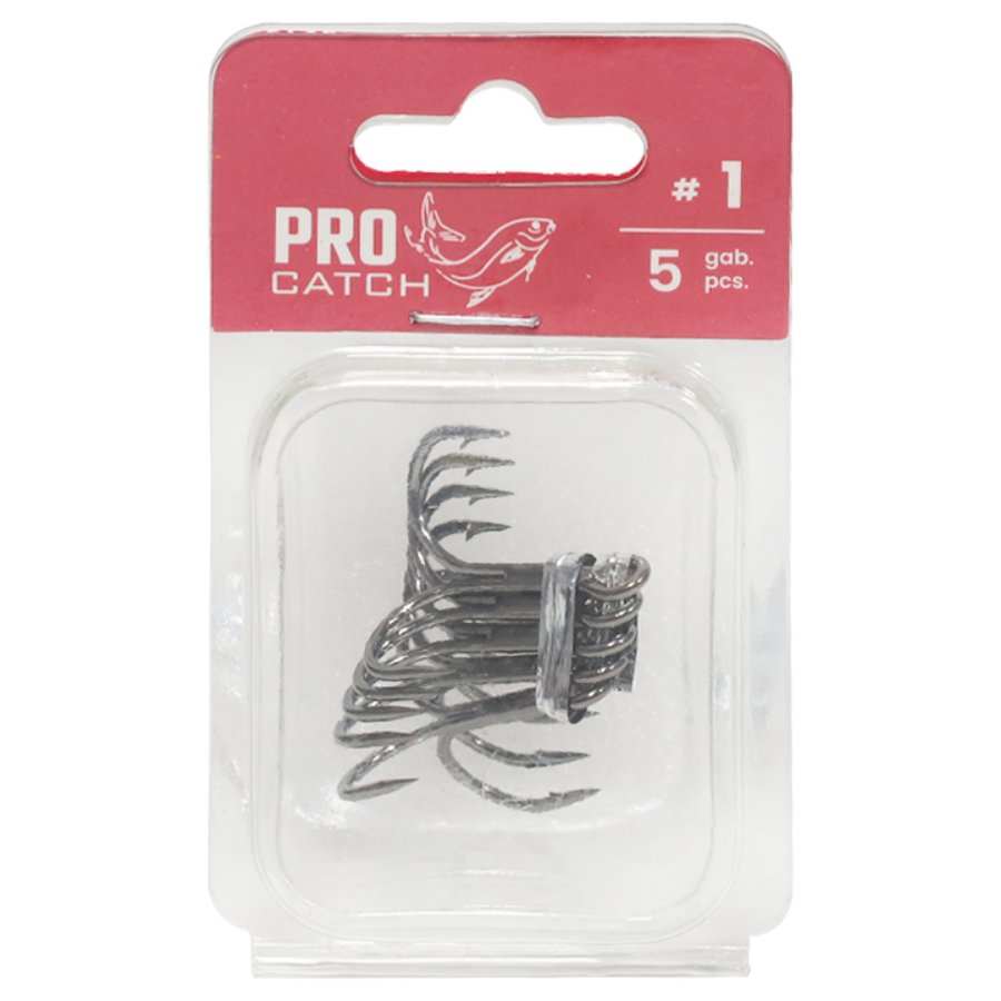 Āķi trīsžuburu Pro Catch DPCA05  #1