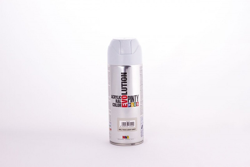 Akrila krāsa aerosolā pelēka RAL 7035