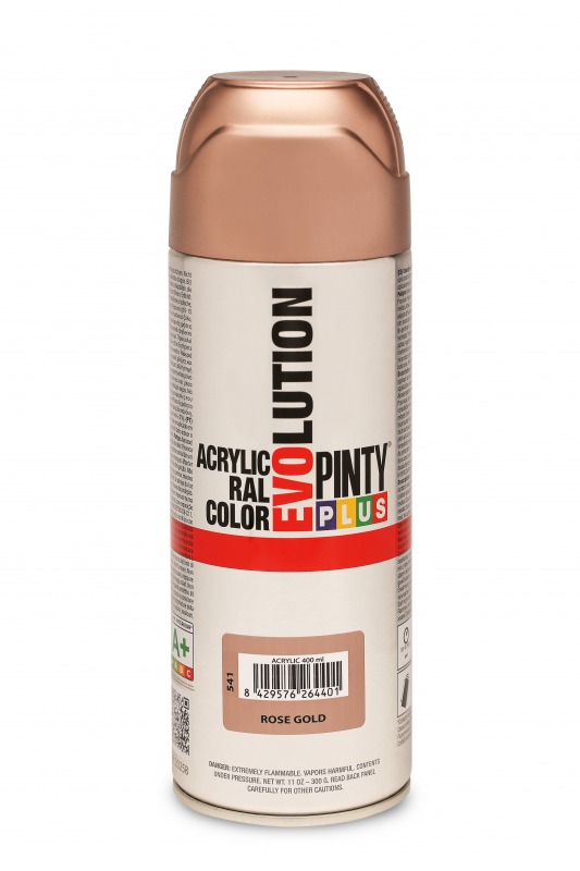 Akrila krāsa aerosolā rožu zelts Evolution