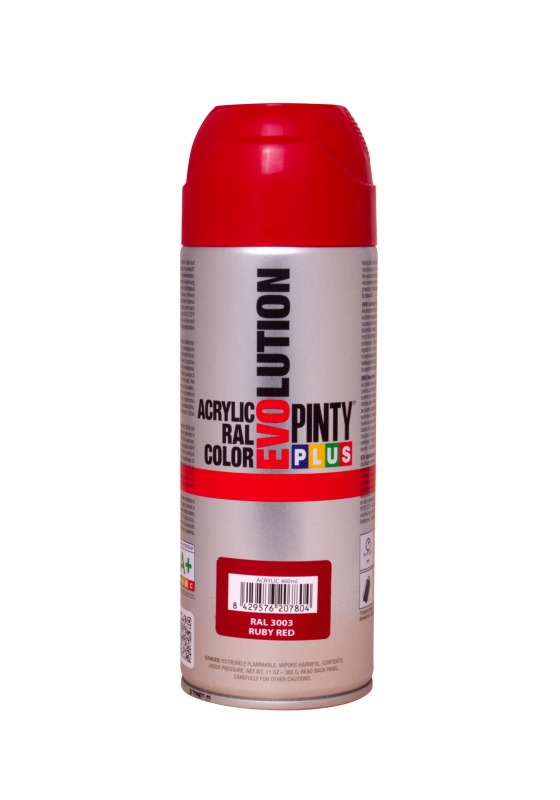 Akrila krāsa aerosolā sarkana RAL 3003