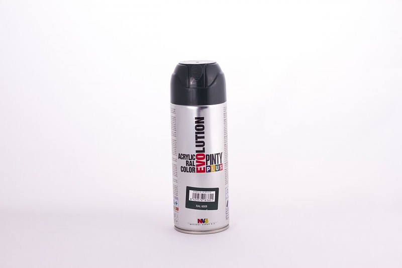 Akrila krāsa aerosolā zaļa RAL6009 Evolution