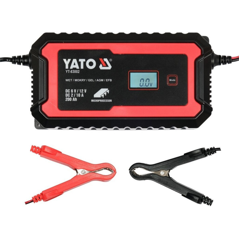 YATO Akumulatora lādētājs elektronisks 6/12V 2/10A