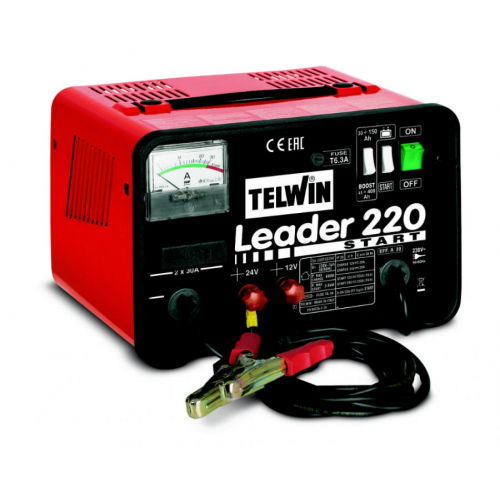 Akumulatora lādētājs LEADER 220 START 12/24V