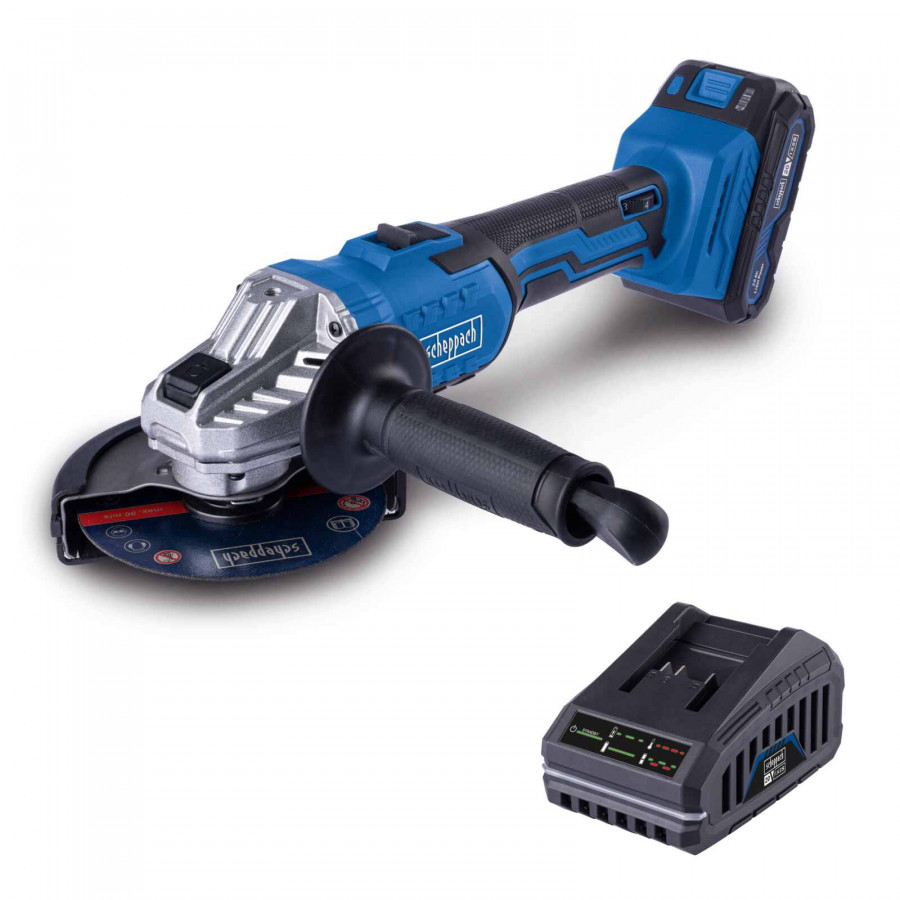 Akumulatora leņķa slīpmašīna C-AG125-X Set L