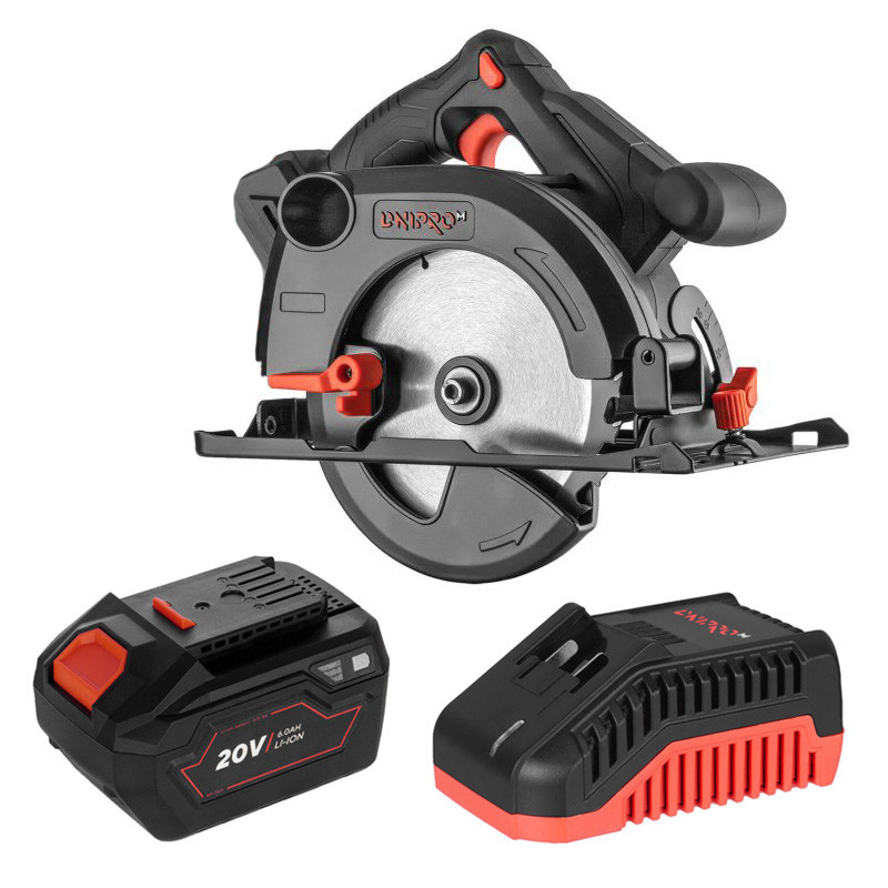 Akumulatora ripzāģis 20V 165mm 1x6.0Ah