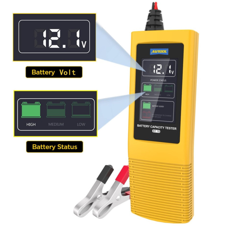 Akumulatora testeris BT70 Autool (BT70) |