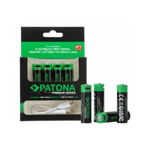Akumulatori AA 3000mWh Li-ion 1.5V