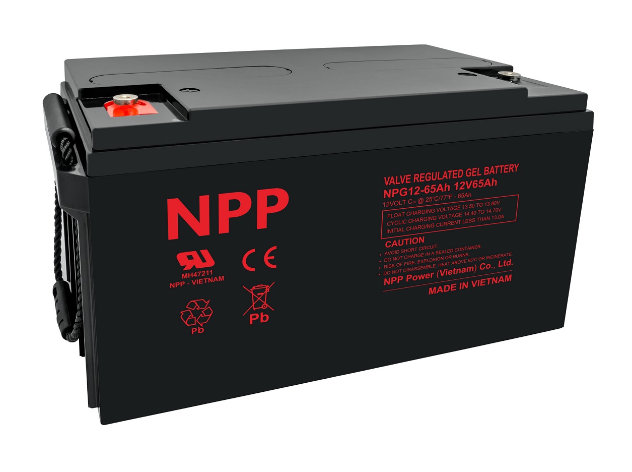 Akumulators 12V 65Ah, Pb GEL (gēla)