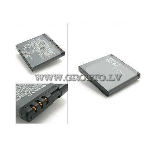 Akumulators (analogs) NOKIA 6500 classicL-560mAh (BL-6P)