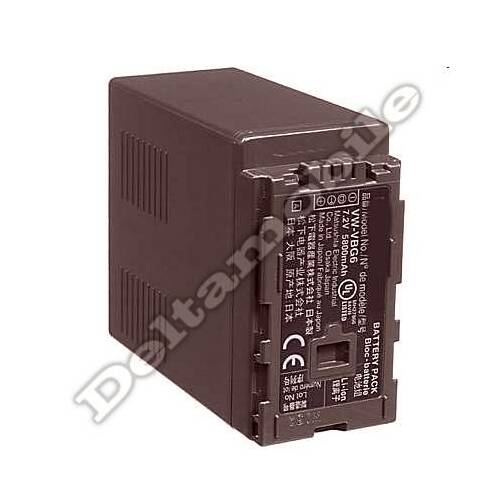 Akumulators (analogs) PANASONIC VW-VBG6(AG-H,HDC-DX,HDC-HS