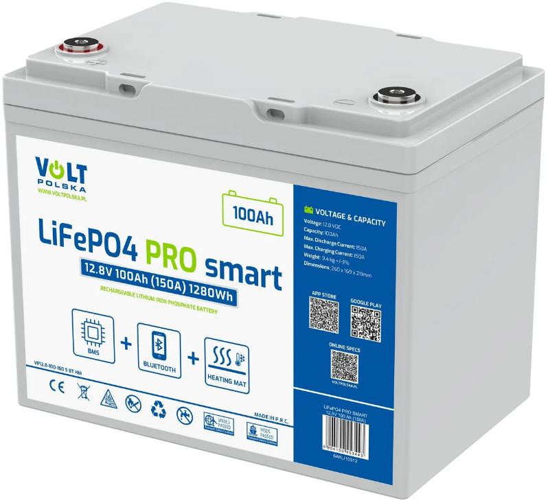 Akumulators LiFePO4 Volt Polska PRO SMART