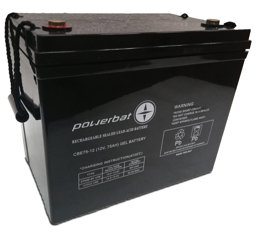 Akumulators PowerBat CBE 12V 75Ah Deep