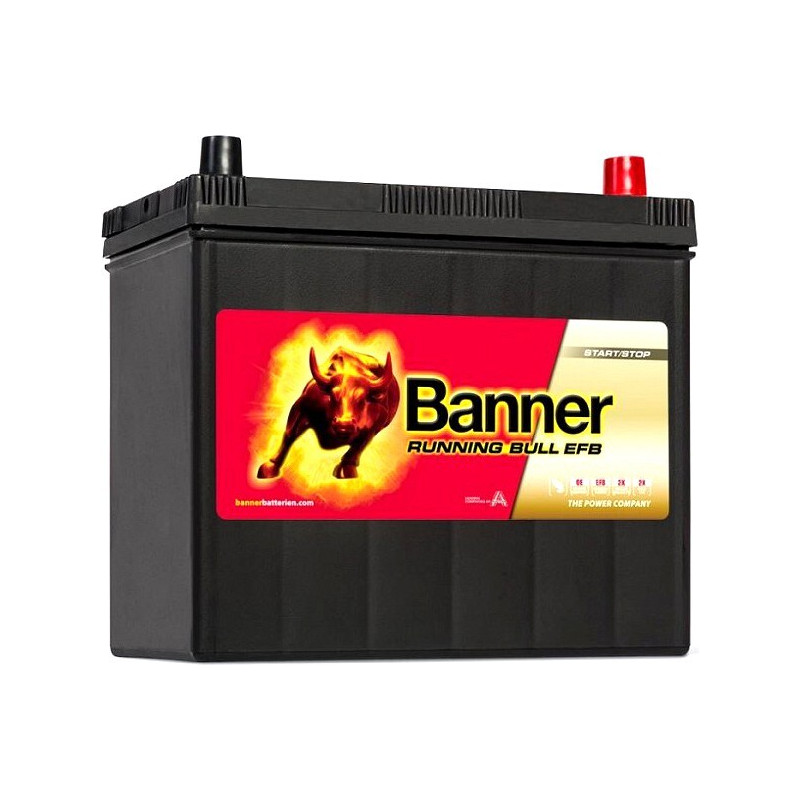 Banner Akumulātors RUNNING BULL EFB 55Ah