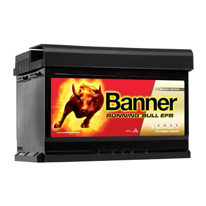 Banner Akumulātors RUNNING BULL EFB 65AH