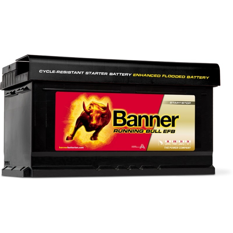 BANNER Akumulātors RUNNING BULL EFB 75Ah