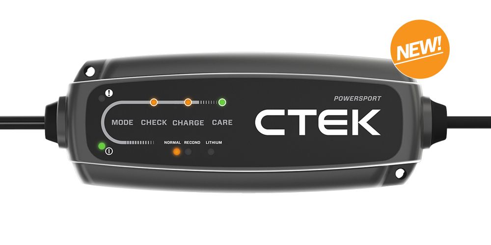 CTEK Motosporta akumulatora lādētājs 12V 25A