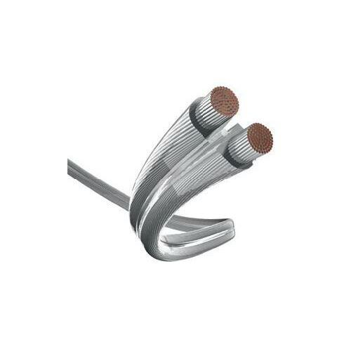IN-AKUSTIK Akustikas kabelis 2x1.5mm² caurspīdīgs