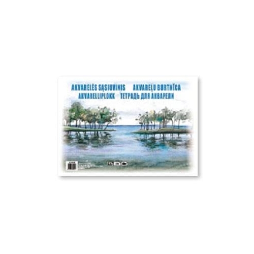 Akvareļu albums A4, 10 lapas, 200g/m2