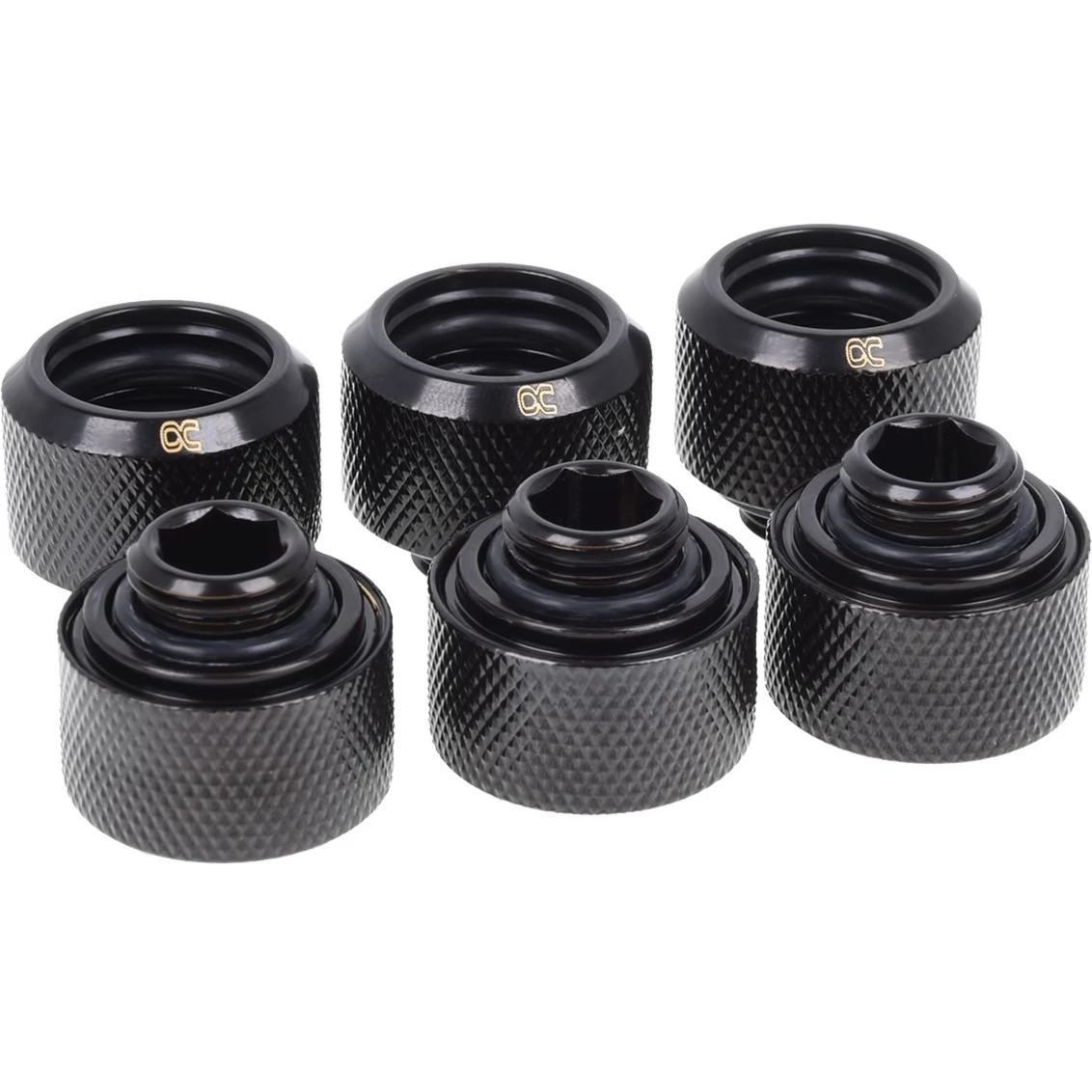 Alphacool Eiszapfen 16mm HardTube skrūvējams savienotājs