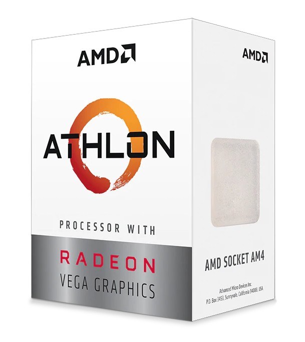 AMD Athlon 3000G ar RadeonVega grafiku