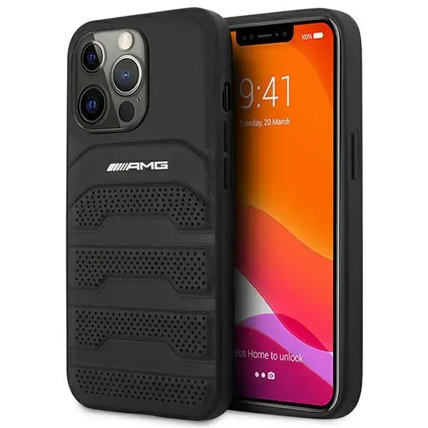 MERCEDES-BENZ AMG Leather Debossed Lines Case