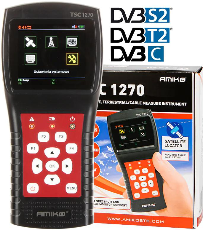 Inverto Amiko universāls mērītājs TSC-1270 DVB-T/T2
