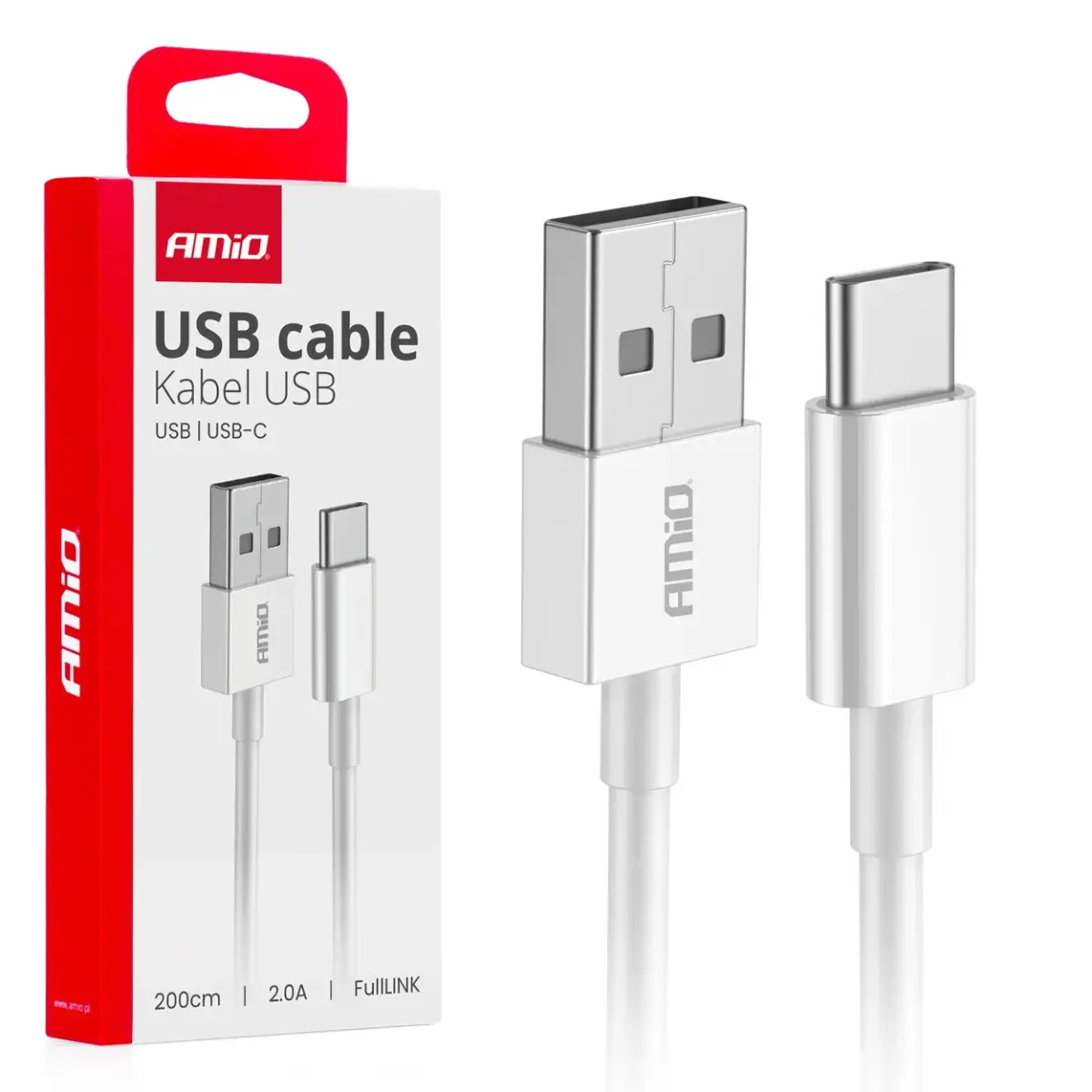 AMiO AMIO-03894 datu pārraides un uzlādes