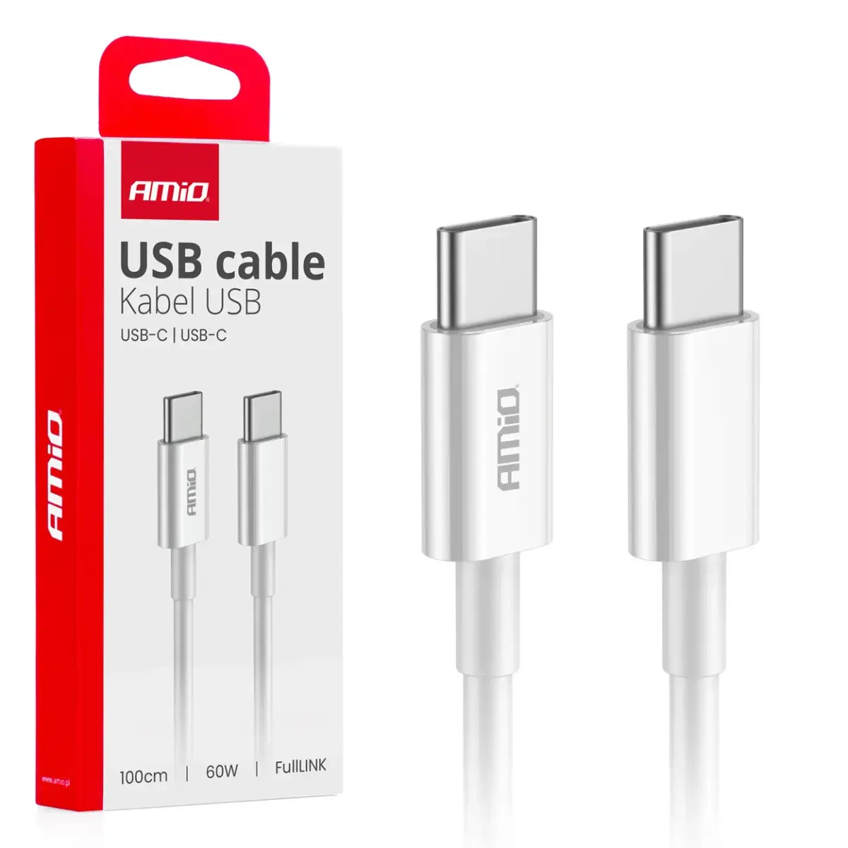 AMiO AMIO-03896 datu pārraides un uzlādes