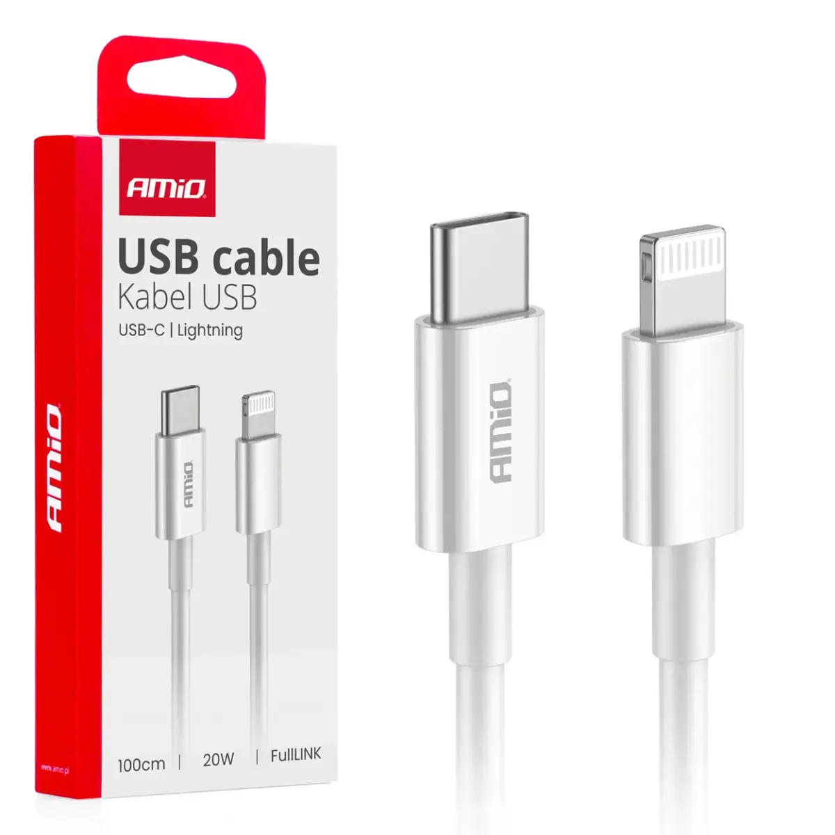 USB-C cable to Lightning iPhone 20W