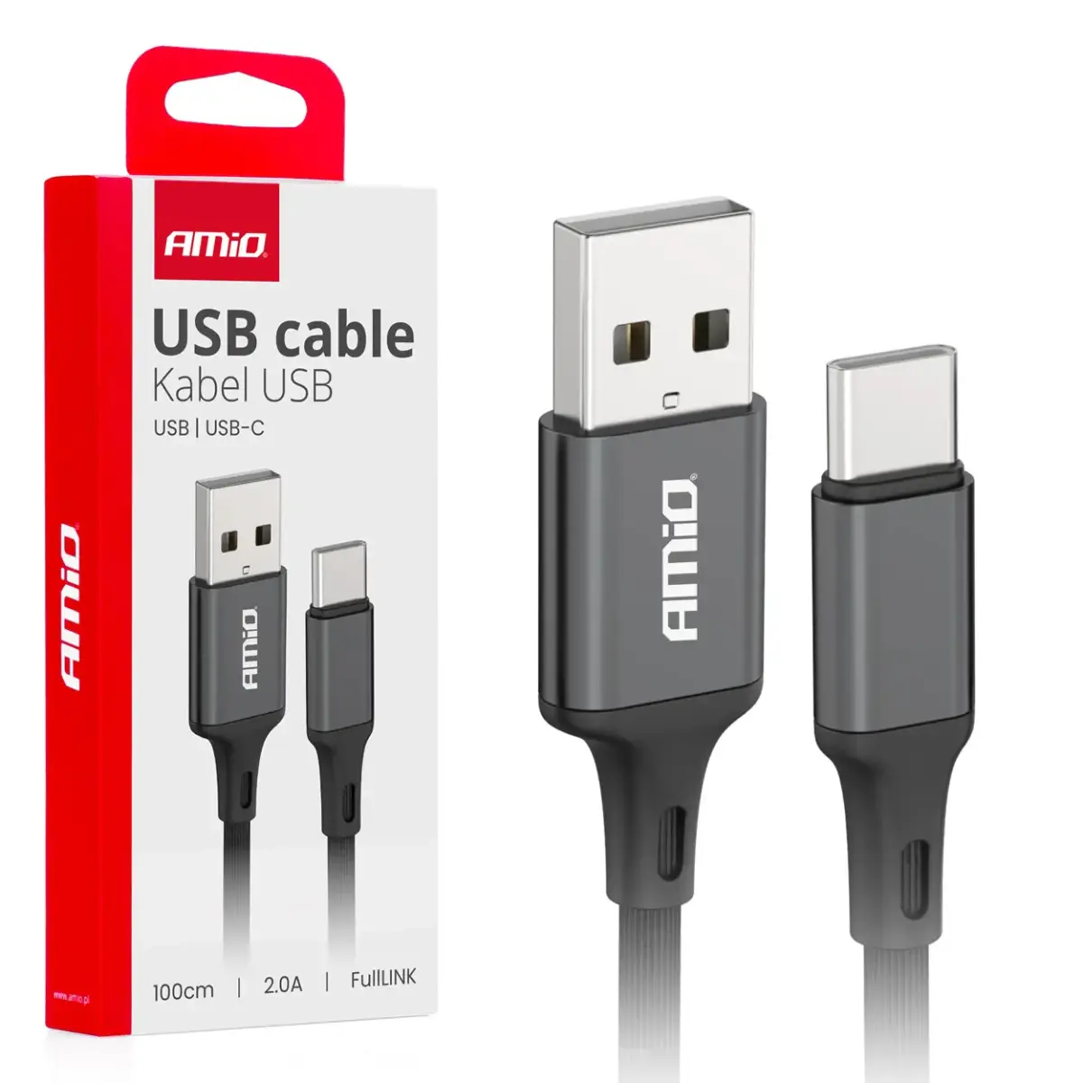 AMiO AMIO-03899 datu pārraides un uzlādes