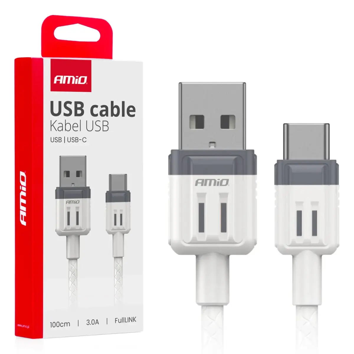 AMiO AMIO-03905 datu pārraides un uzlādes