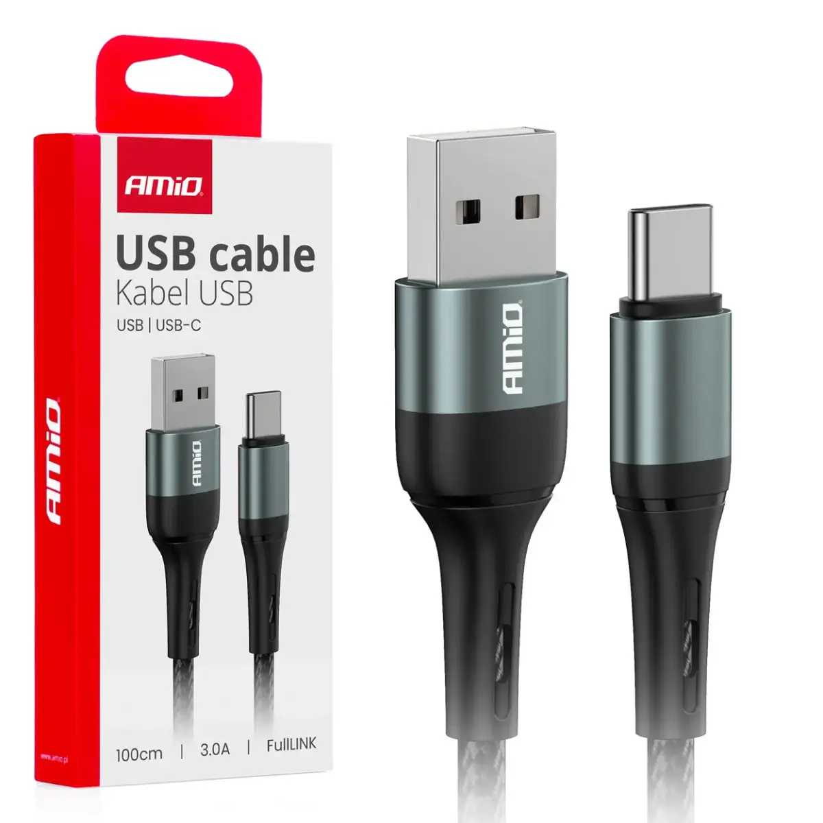 AMiO AMIO-03911 datu pārraides un uzlādes