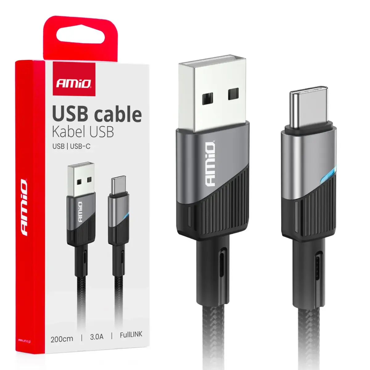 AMiO AMIO-03924 datu pārraides un uzlādes