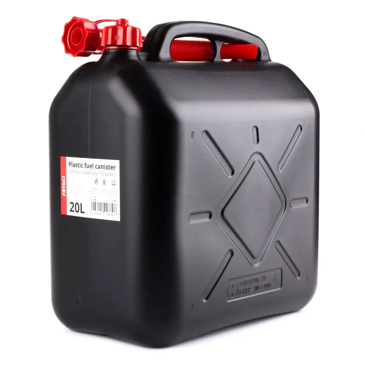 AMiO Degvielas kanna 20L, black |
