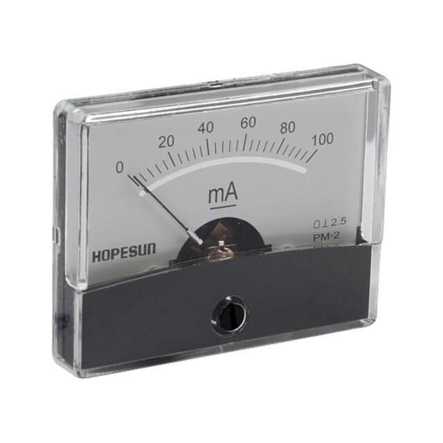 VELLEMAN Ammeter; on panel; I DC: