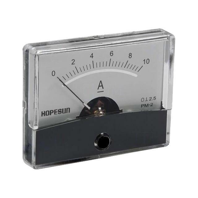 VELLEMAN Ammeter; on panel; I DC:
