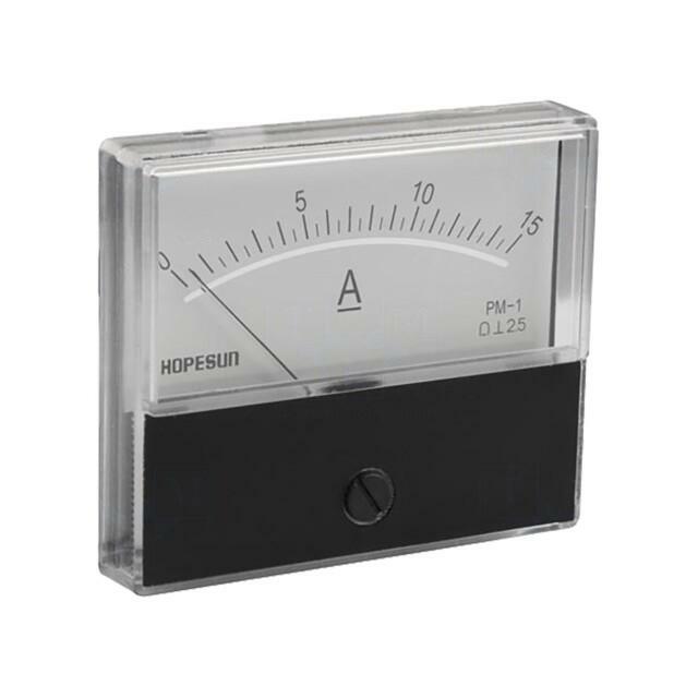 VELLEMAN Ammeter; on panel; I DC:
