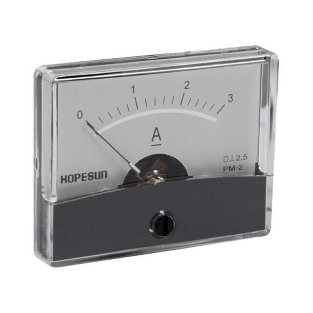 VELLEMAN Ammeter; on panel; I DC: