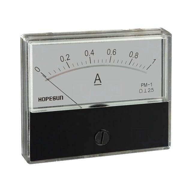 VELLEMAN Ammeter; on panel; I DC: