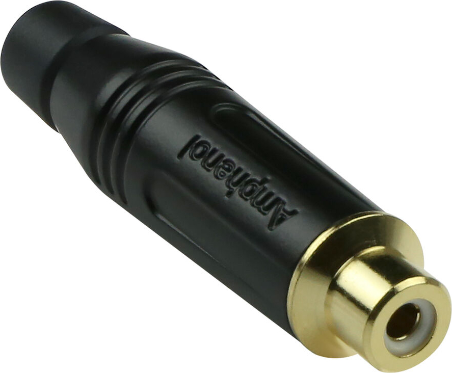 AMPHENOL Connector: RCA; plug; female; straight