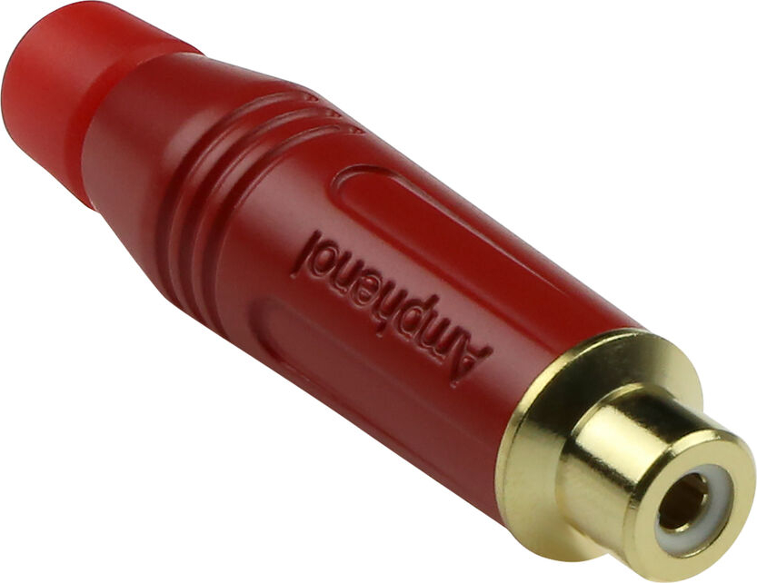 AMPHENOL Connector: RCA; plug; female; straight