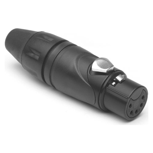 Amphenol XLR-5 AX CONNECTOR FEMALE BK