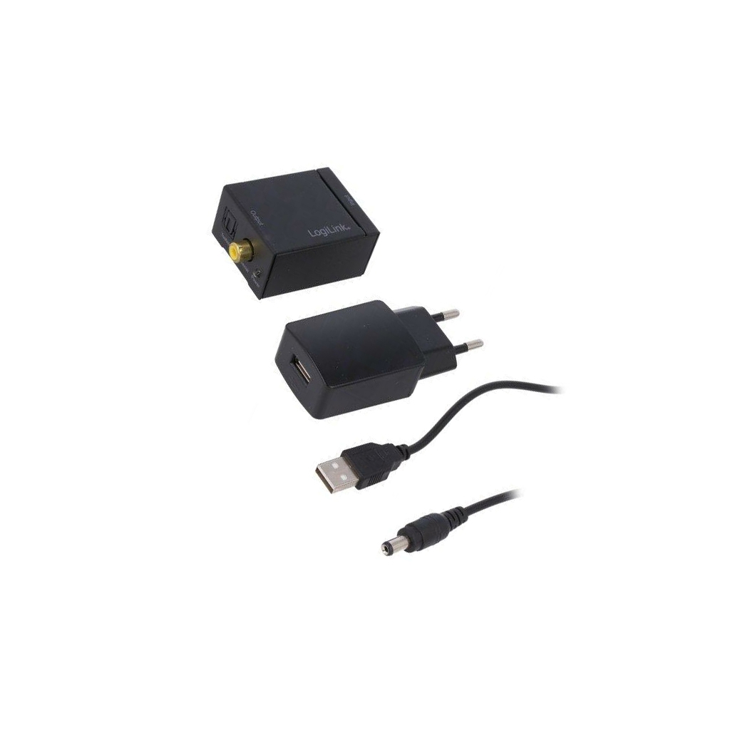 LOGILINK Analog-to-digital converter; 5VDC; Input: RCA