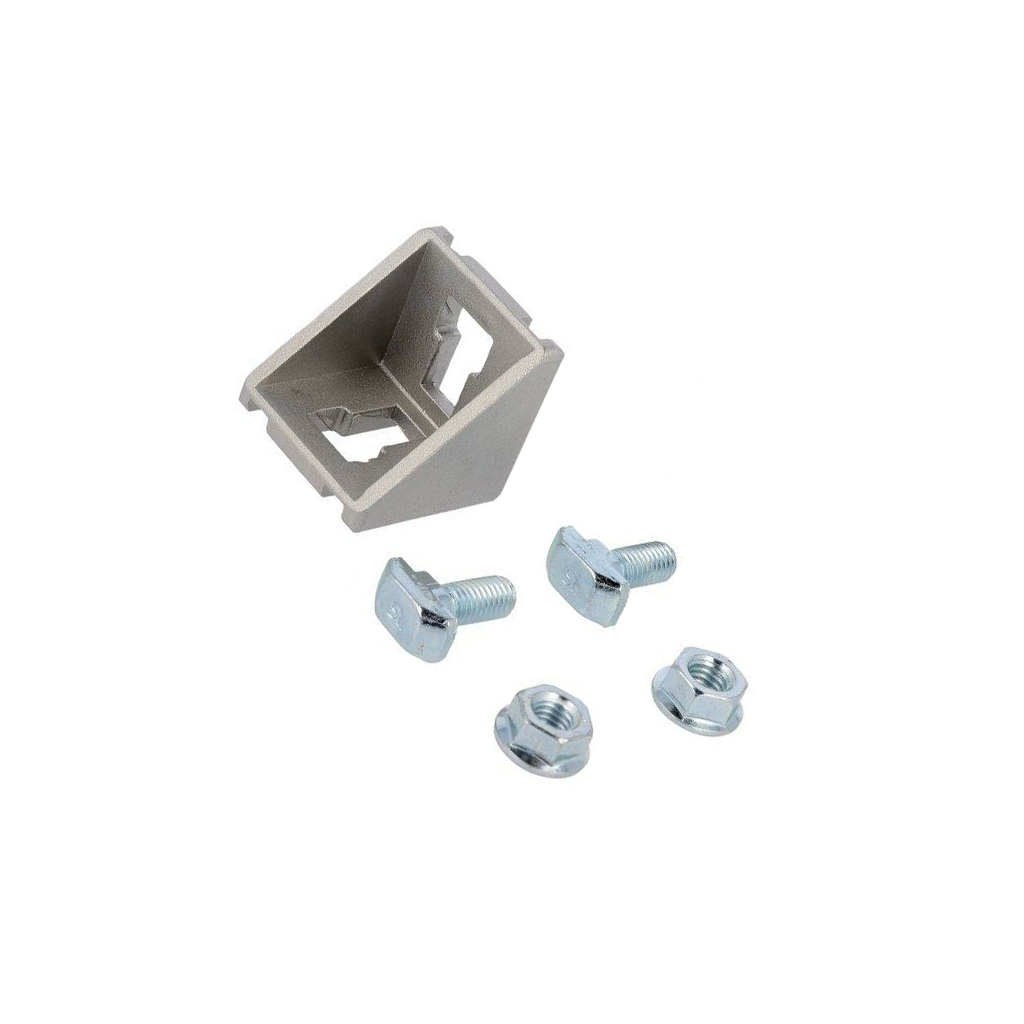 ELESA+GANTER Angle bracket; for profiles; Width