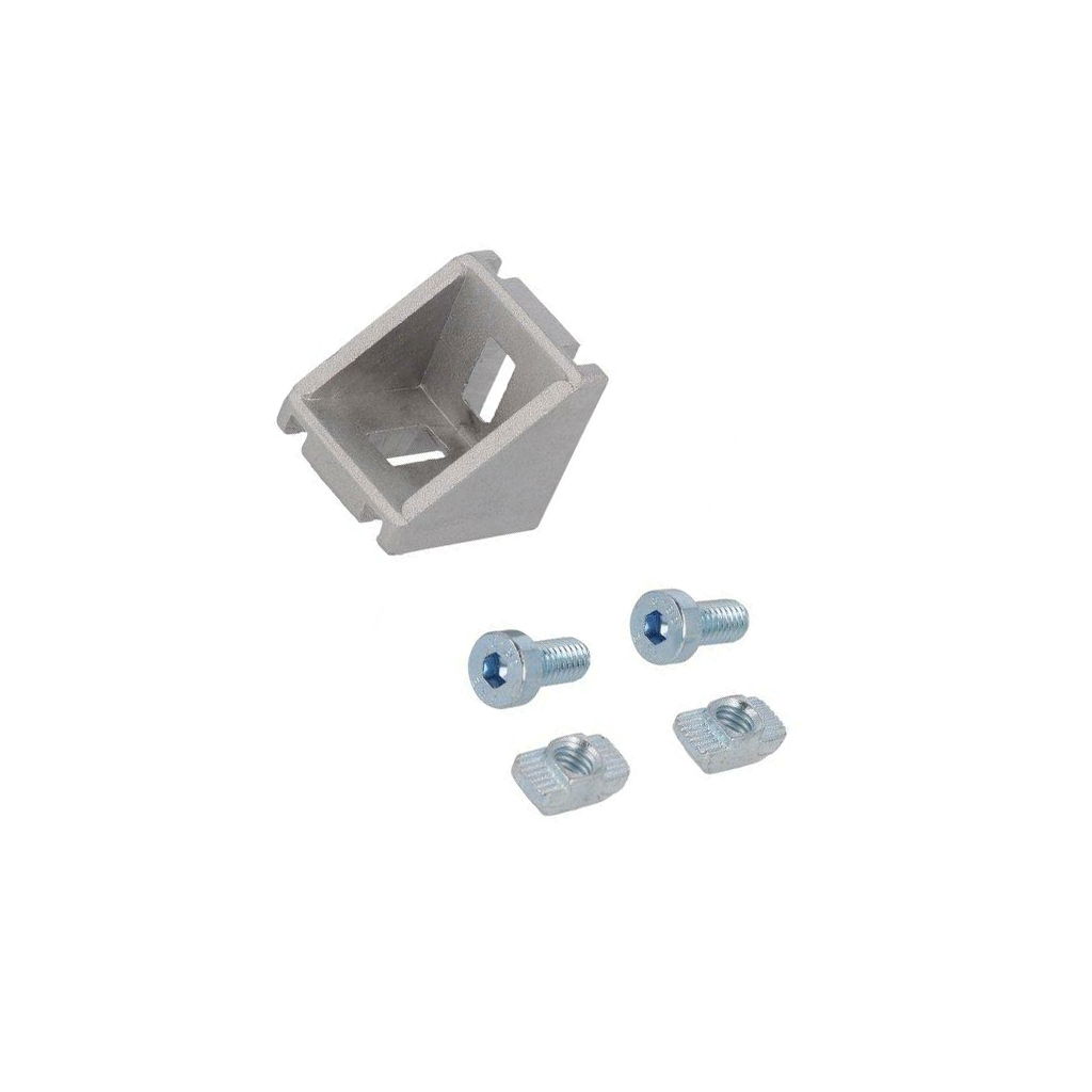 ELESA+GANTER Angle bracket; for profiles; Width