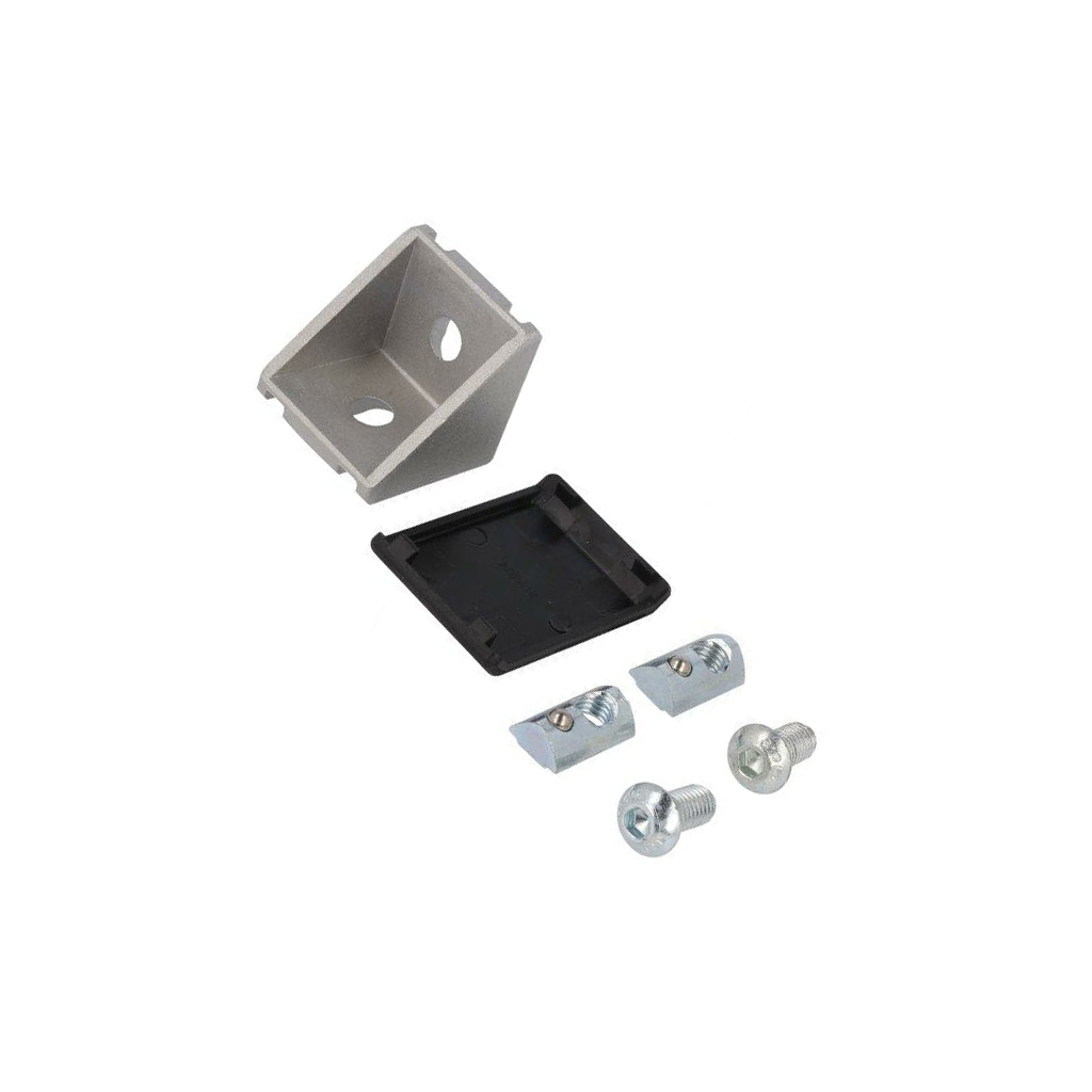 ELESA+GANTER Angle bracket; for profiles; Width