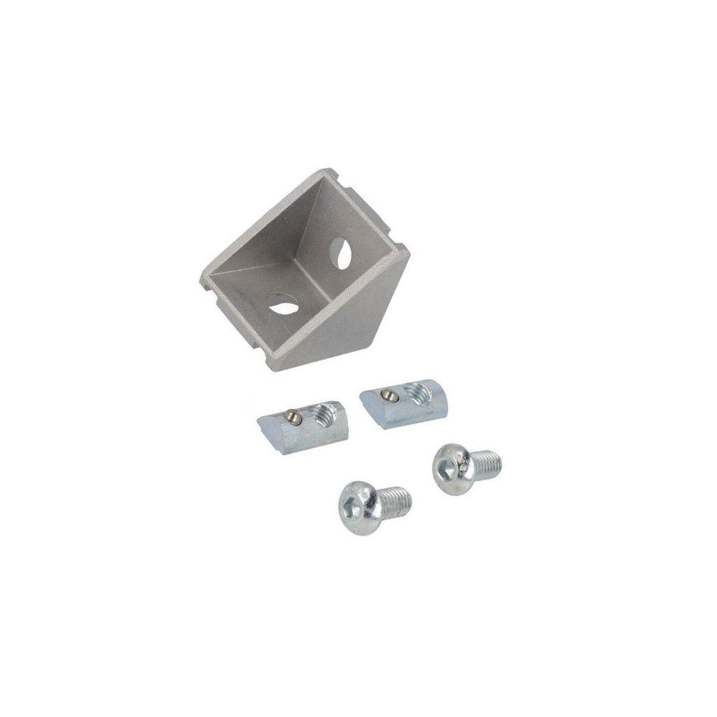ELESA+GANTER Angle bracket; for profiles; Width