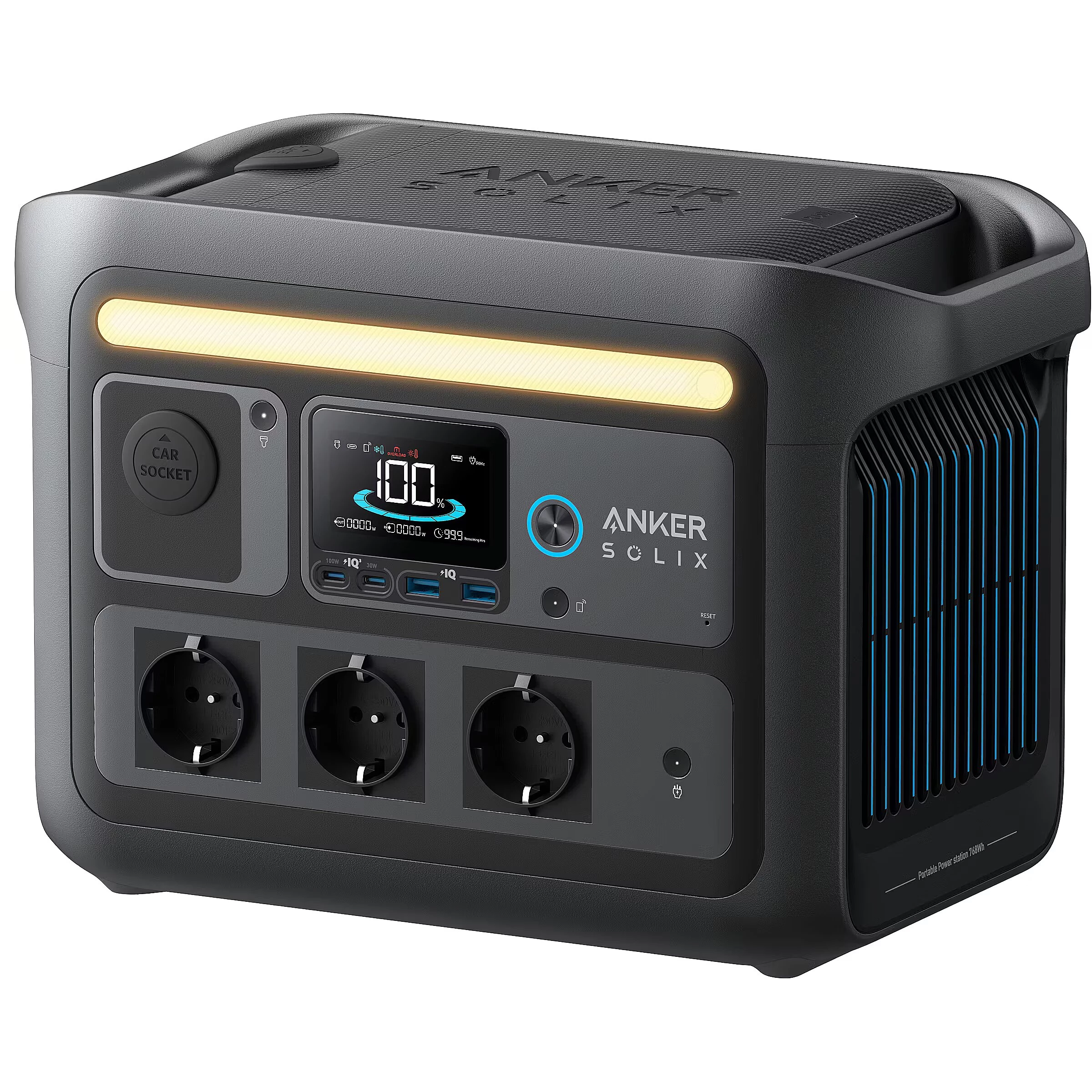 Anker SOLIX C800 Plus Pārnēsājama elektroenerģijas