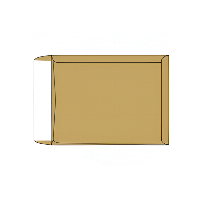 Aploksnes B4 HK 250x353mm, brūna krāsā